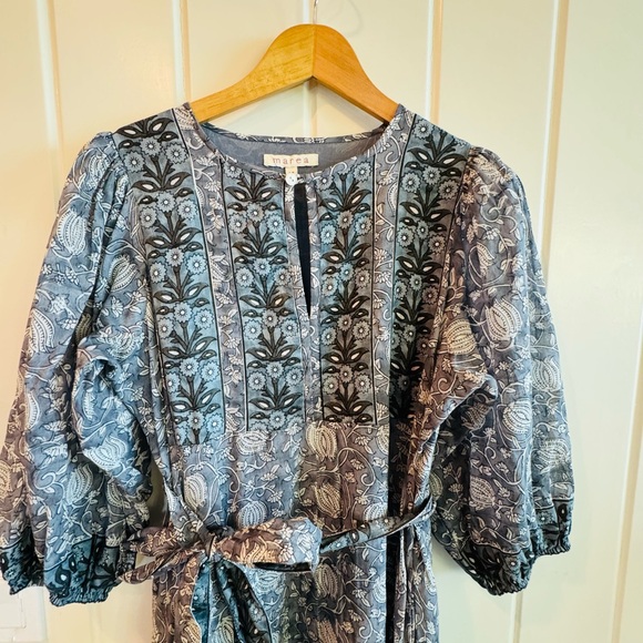 Gorgeous Marea Blockprint Dress - Picture 2 of 2